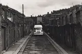 Byker, Newcastle, 1975 Vintage silver gelatin print, image size 23 x 34cm, sheet size 24.5 x 36.5cm by Nick Hedges, print, sold May 2026