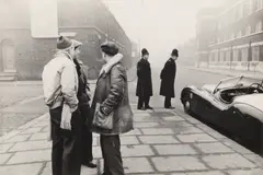 Students & Curious Policemen by Thurston Hopkins, print, sold May 2026