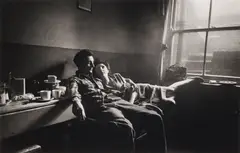 Cockney Life at the Elephant and Castle by Bert Hardy, Silver gelatin print, printed later, image size, sold May 2026