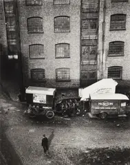 London Docks by Wolfgang Suschitzky, Silver gelatin print, printed later, image size, sold May 2026
