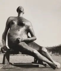 Seated Woman by Henry Moore, print, offered May 2026