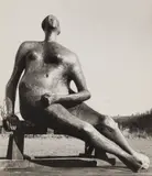 Seated Woman by Henry Moore, print, offered May 2026