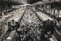 Churchgate Station by Sebastião Salgado, print, sold May 2026