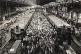 Churchgate Station by Sebastião Salgado, print, sold May 2026