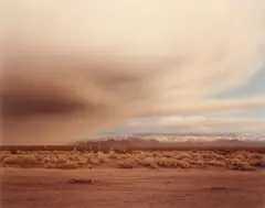 Clearing Storm Near Kingman by Richard Misrach, Chromogenic print, printed, sold May 2026