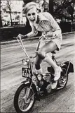 Twiggy Bike by Ronald Traeger, Silver gelatin print, printed, sold May 2026