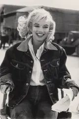 Marilyn Monroe on the Set of The Misfits by Eve Arnold, Giclée print, printed later, image size, sold May 2026