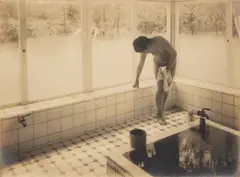 Bath Nude by Kōyō Okada, print, offered May 2026