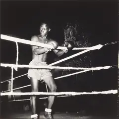 Gallad de Boxe by Malick Sidibé, Silver gelatin print, printed, sold May 2026