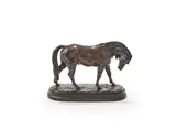 An equestrian bronze 'cheval debout', late 19th century by Isidore Bonheur, BRONZE, offered Dec 2025