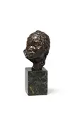 Bronze 'african head', early 20th century by Herbert Ward, BRONZE, offered Dec 2025