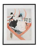 La grande loge (the grand theatre box) by Henri de Toulouse-Lautrec, Lithograph printed in colours, offered Nov 2025