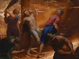 Called brusasorzi (italian 1539/40 - 1605), the flagellation by Felice Rizzo, Oil on alabaster, offered Nov 2025
