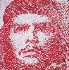 Che guevara (mickey mouse) by David Mach, oil, offered Oct 2025
