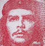 Che guevara (mickey mouse) by David Mach, oil, offered Oct 2025