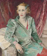 The hon. ruth cable by Glyn Warren Philpot, Oil on canvas, offered Oct 2025