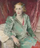The hon. ruth cable by Glyn Warren Philpot, Oil on canvas, offered Oct 2025