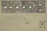 A quantity of metalwork designs circa. 1899-1900 by Frank Brangwyn, Watercolour, offered Oct 2025
