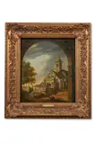 L'eglise de saint-gervais by Pieter-Frans De Noter, Oil on panel, offered Oct 2025
