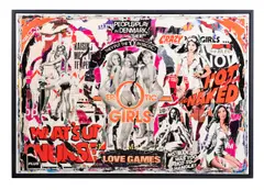 People play in denmark by Michael Viviani, Collage on canvas, offered Oct 2025