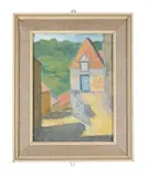 Beynac, dordogne by Maud Llewellyn Wethered, Oil on canvas, offered Oct 2025