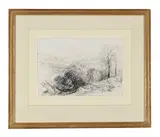 Moel siabod by David Cox Senior, drawing, offered Oct 2025