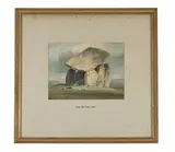 Trevethy quoit by John Britton, Watercolour, offered Oct 2025