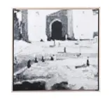 Winston series: marrakech c. 1940's ! by Andrew Grassie, 1998, Oil on linen, offered Aug 2025