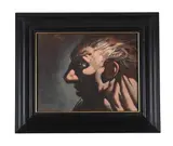 Blowing in the wind by Peter Howson, Oil on canvas, offered Aug 2025