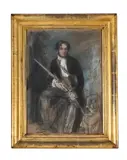 Portrait of james bateman of biddulph grange (1811-1897) by Francis Grant, Pastel, offered Aug 2025