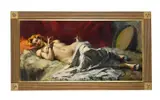 Gypsy girl by D.t. Richards, Oil on canvas, offered Jul 2025