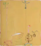 Untitled (popeye) by David Spiller, Mixed media, offered Jul 2025