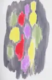 Untitled by William Gear, watercolour, offered Jul 2025