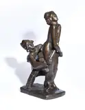 Firebird (the russian ballet) by Henri Gaudier-Brzeska, Bronze, offered Jul 2025