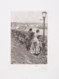 Fisherman at St Ives by Anders Zorn, Etching, offered Jul 2025