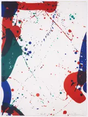Untitled by Sam Francis, Lithograph printed in colours, offered Jul 2025