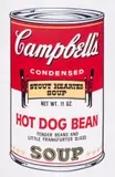 Hot Dog Bean by Andy Warhol, Screenprint in colours, offered Jul 2025