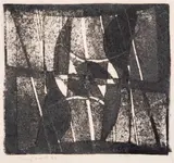 Double Quay by Terry Frost, linocut, offered Jul 2025