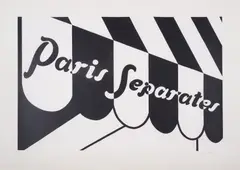 Paris Separates by Patrick Caulfield, Screenprint in colours, offered Jul 2025
