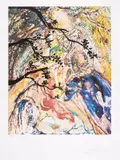 Lancelot and Guinevere by Salvador Dalí, Lithograph printed in colours, offered Jul 2025