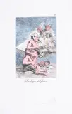 Las Luzas Del Futuro by Salvador Dalí, Drypoint with heliogravure and pochoir in colours, offered Jul 2025