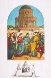 Le Mariage de la Vierge by Salvador Dalí, Lithograph printed in colours, offered Jul 2025