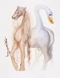 Le Chimère d’Horace by Salvador Dalí, Lithograph printed in colours, offered Jul 2025