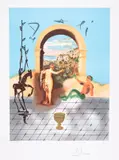 Gateway to The New World by Salvador Dalí, Lithograph printed in colours, offered Jul 2025