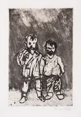 Lausbuben by Emil Nolde, Etching, offered Jul 2025