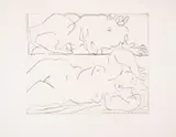 Minotaure Contemplant Une Dormeuse by Pablo Picasso, Etching with drypoint, offered Jul 2025