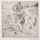Am Meer III by Max Pechstein, Etching, offered Jul 2025