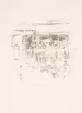 Chelsea Rags by James Abbott McNeill Whistler, Lithograph, offered Jul 2025