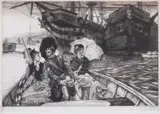 Entre les deux mon coeur balance by James Tissot, Etching and drypoint, offered Jul 2025