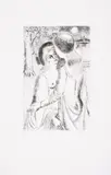 Douce Nuit by Paul Delvaux, Etching, offered Jun 2025